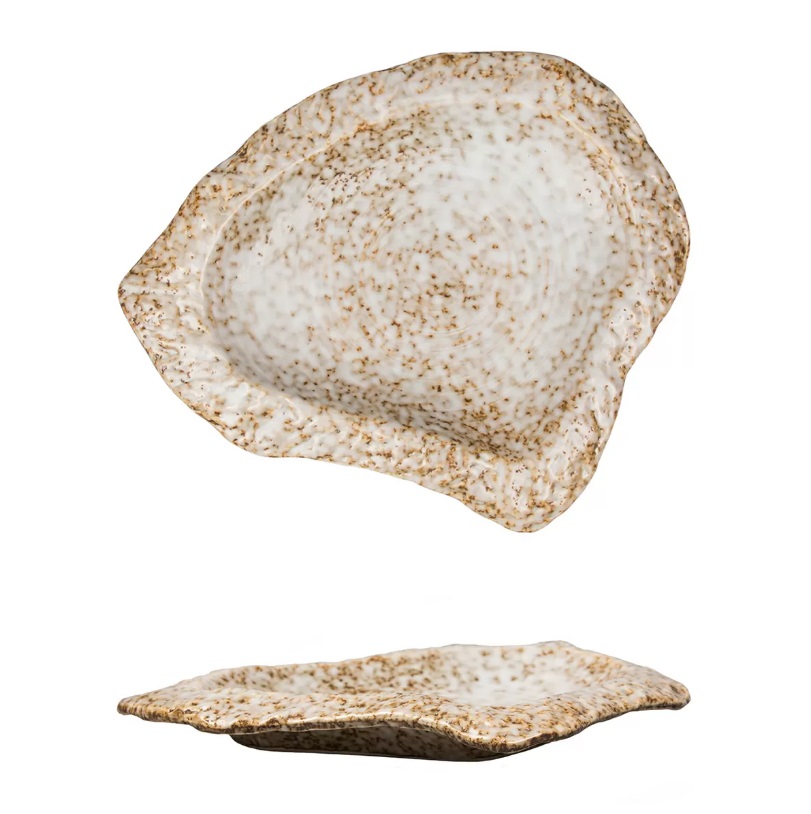 Блюдо 300мл 260х240мм h34мм "Brown Spider Silk" / "Stockholm"