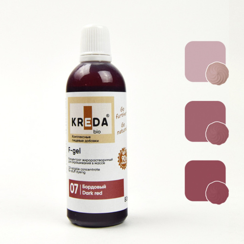 Краситель пищевой 80мл бордовый