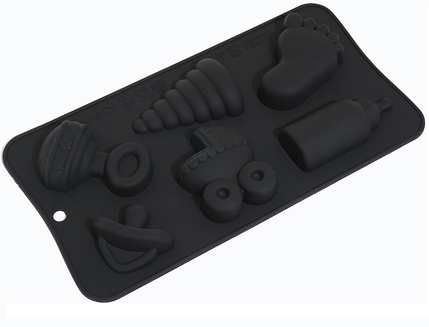 Форма силиконовая С Новорожденным 205х105х15мм