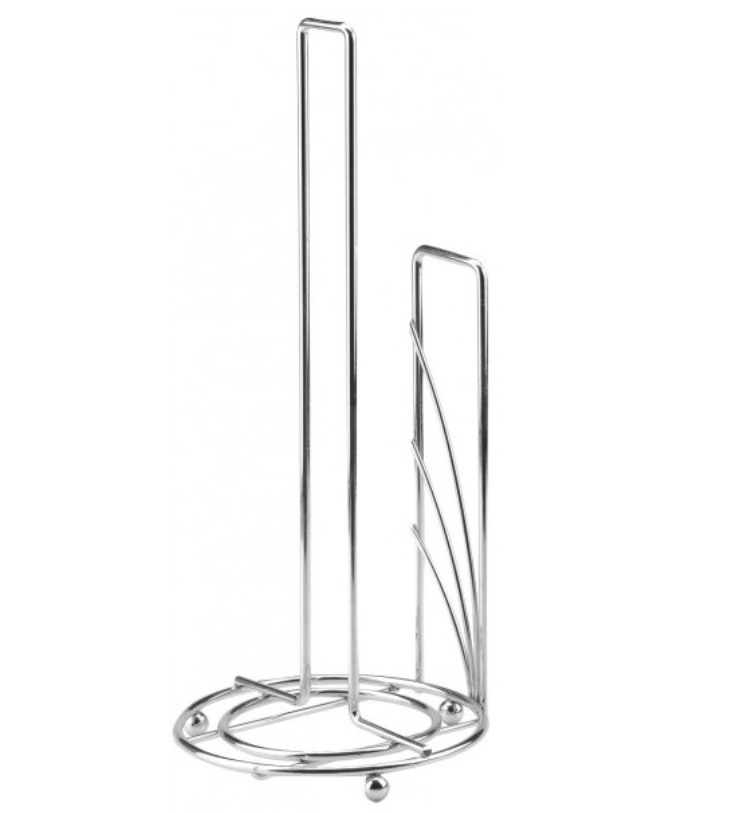 Подставка для бумажного полотенца d140мм h330мм стальной пруток