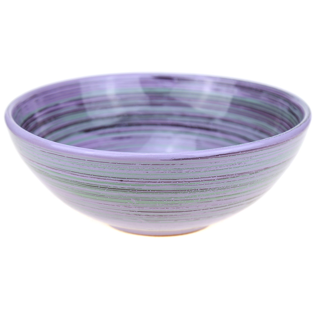 Салатник d130мм 400мл Удачный Лаванда керамика