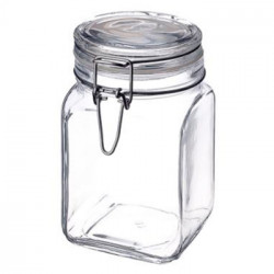 Банка для сыпучих продуктов 1300мл с бугельным замком