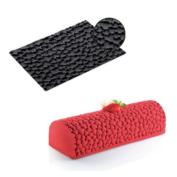 Коврик силиконовый "Кит Бюче Лав" сердце 250х90мм АКЦИЯ