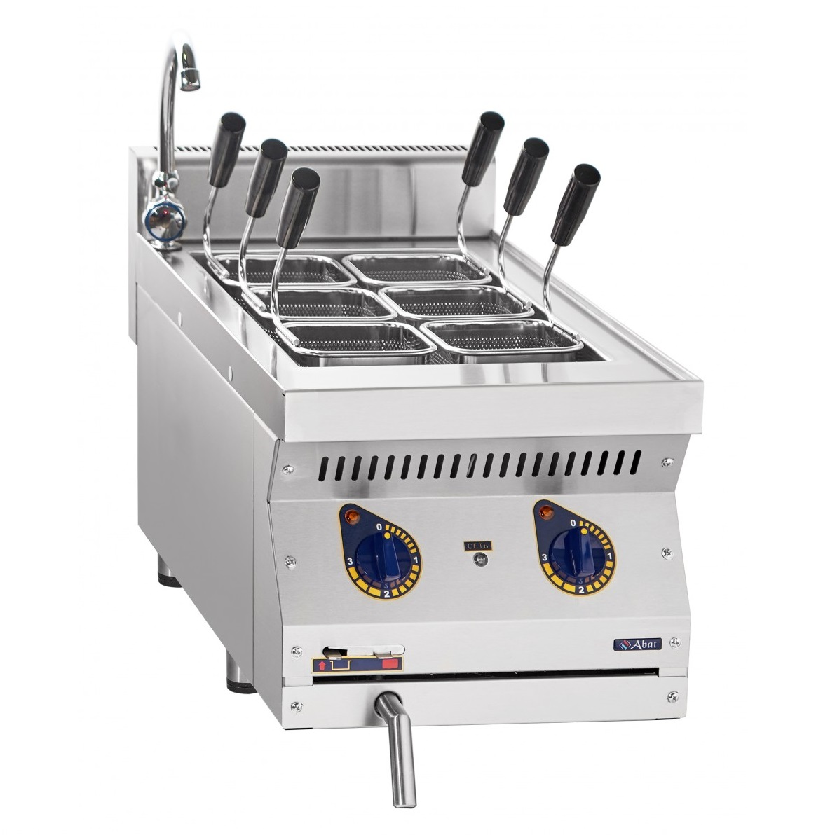 Макароноварка электроварка  Abat ЭВК-40/1Н 6хGN 1/6 Акция