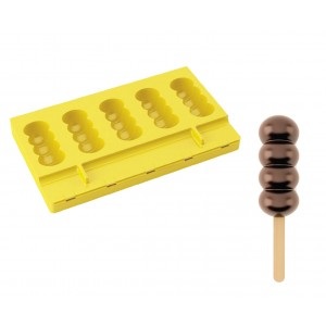 Форма силиконовая для эскимо "Пузырьки"