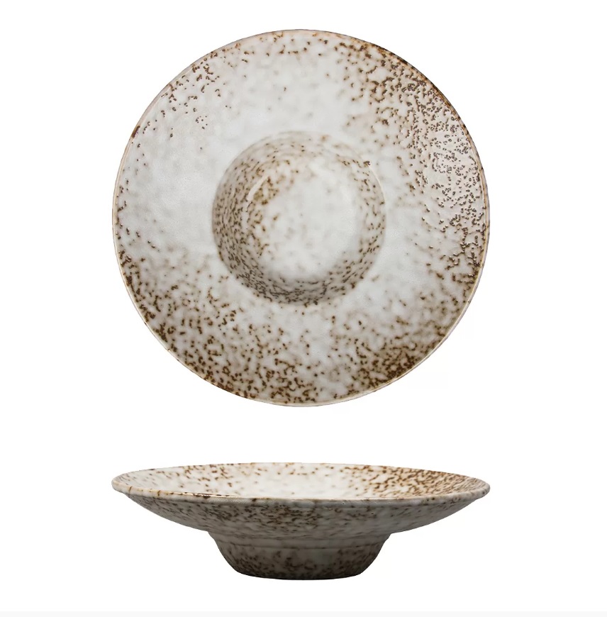 Тарелка глубокая 250мл "Brown Spider Silk"/Stockholm