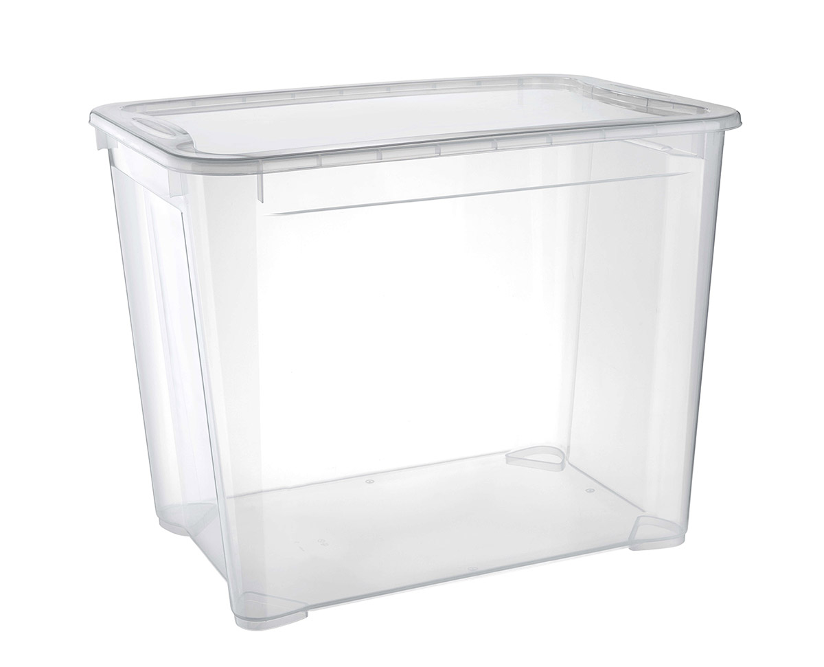 Ящик универсальный с крышкой полипропилен 555х390х435 70л