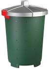 Бак для отходов полипропилен 45л зеленый