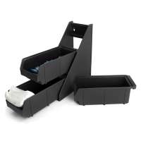 Подставка барная 3 отделения пластик