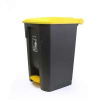 Бак мусорный контейнер с педалью и крышкой 45л