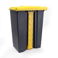 Бак мусорный контейнер с педалью и крышкой 45л