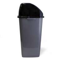 Мусорное ведро с качающейся крышкой 50л пластиковое