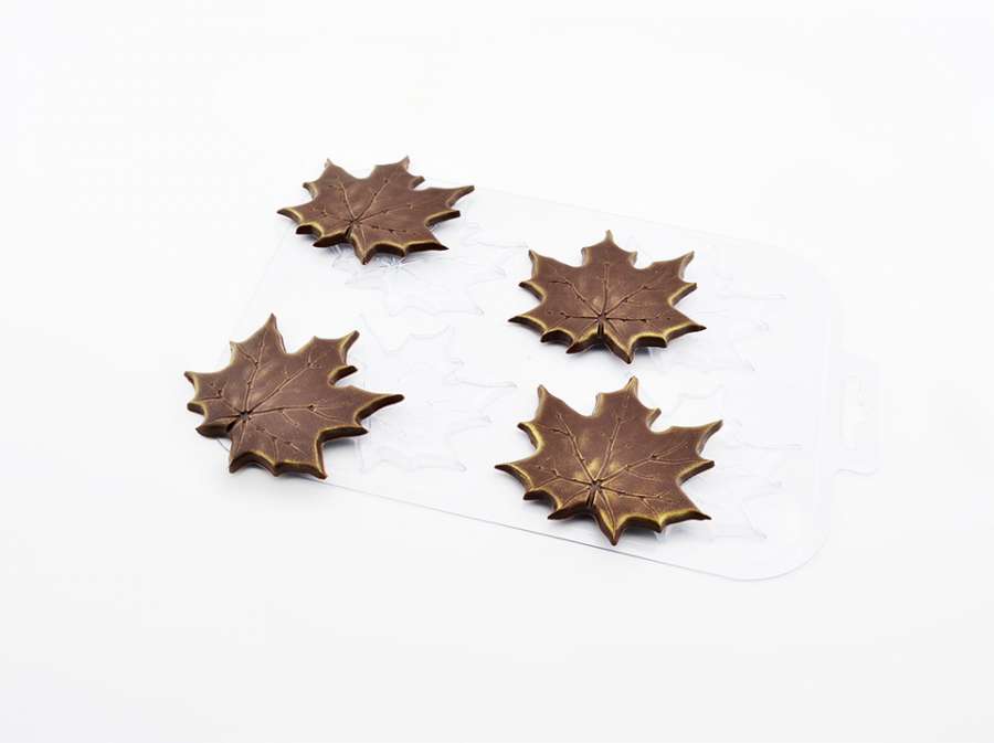 Форма для шоколада "Кленовые листья"