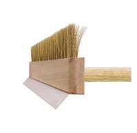 Щетка-скребок для печи с металлической щетиной 880мм