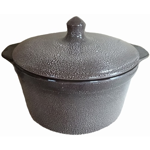 Кастрюля для запекания 500мл мрамор