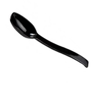 Ложка гарнирная черная L260мм для оливок