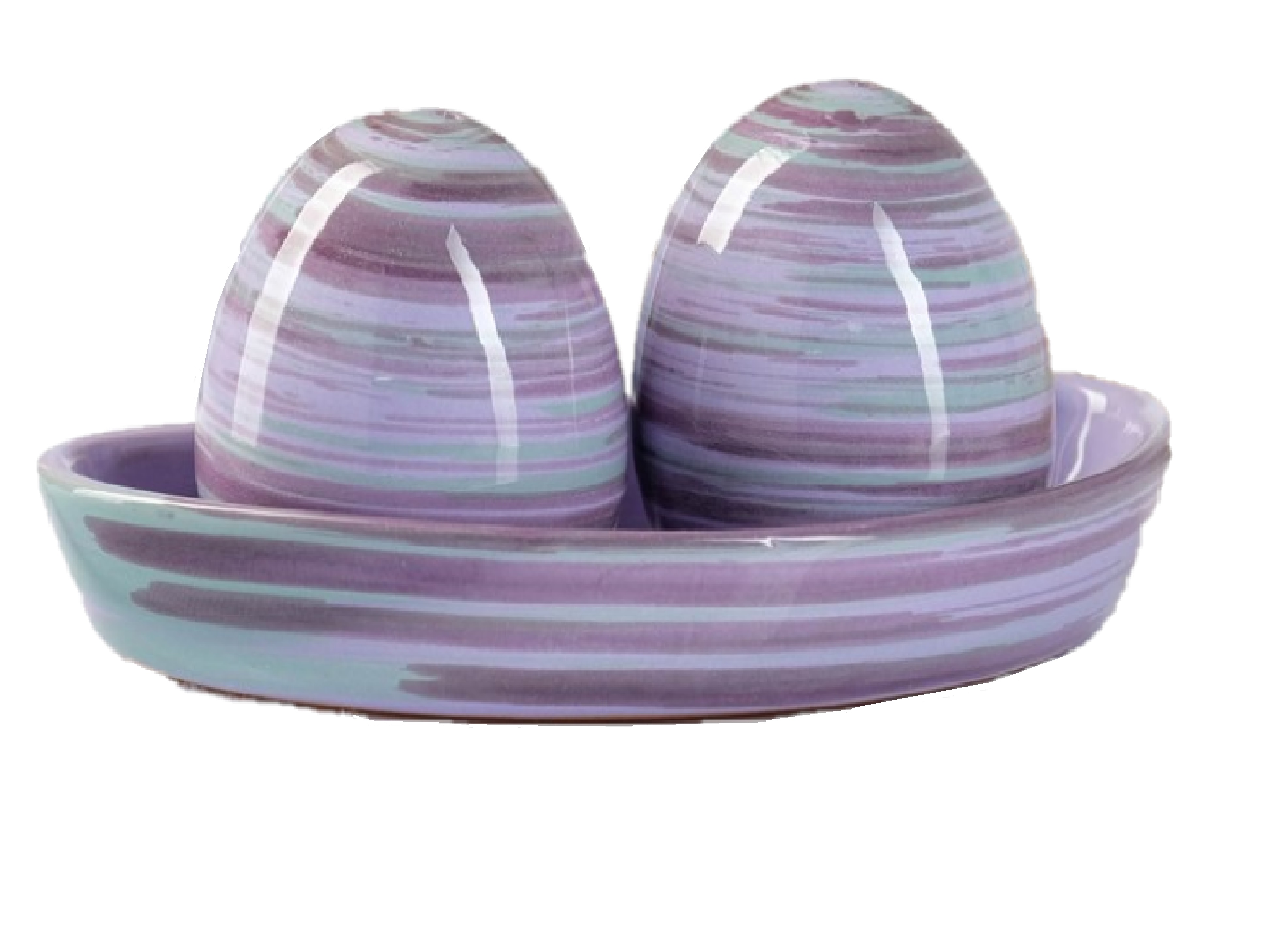 Набор для специй Премиум Дуо Лаванда керамика