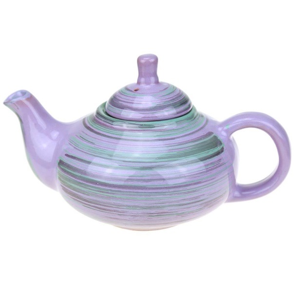 Чайник Кроха средний 1000мл Лаванда керамика ЛАВ00014231