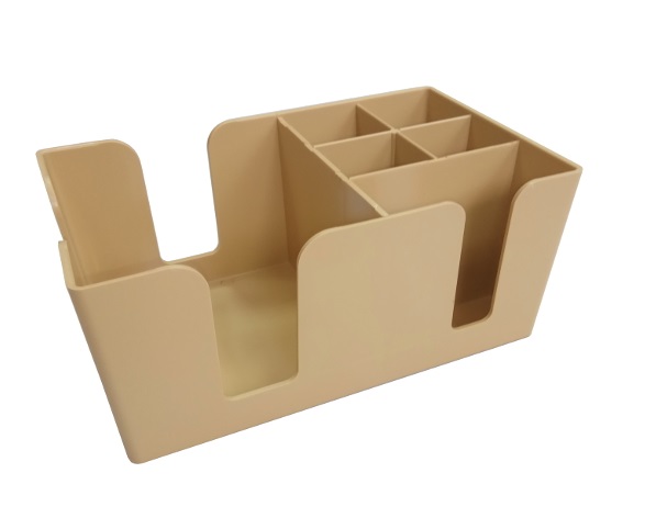 Салфетница с секциями 240х100мм пластик