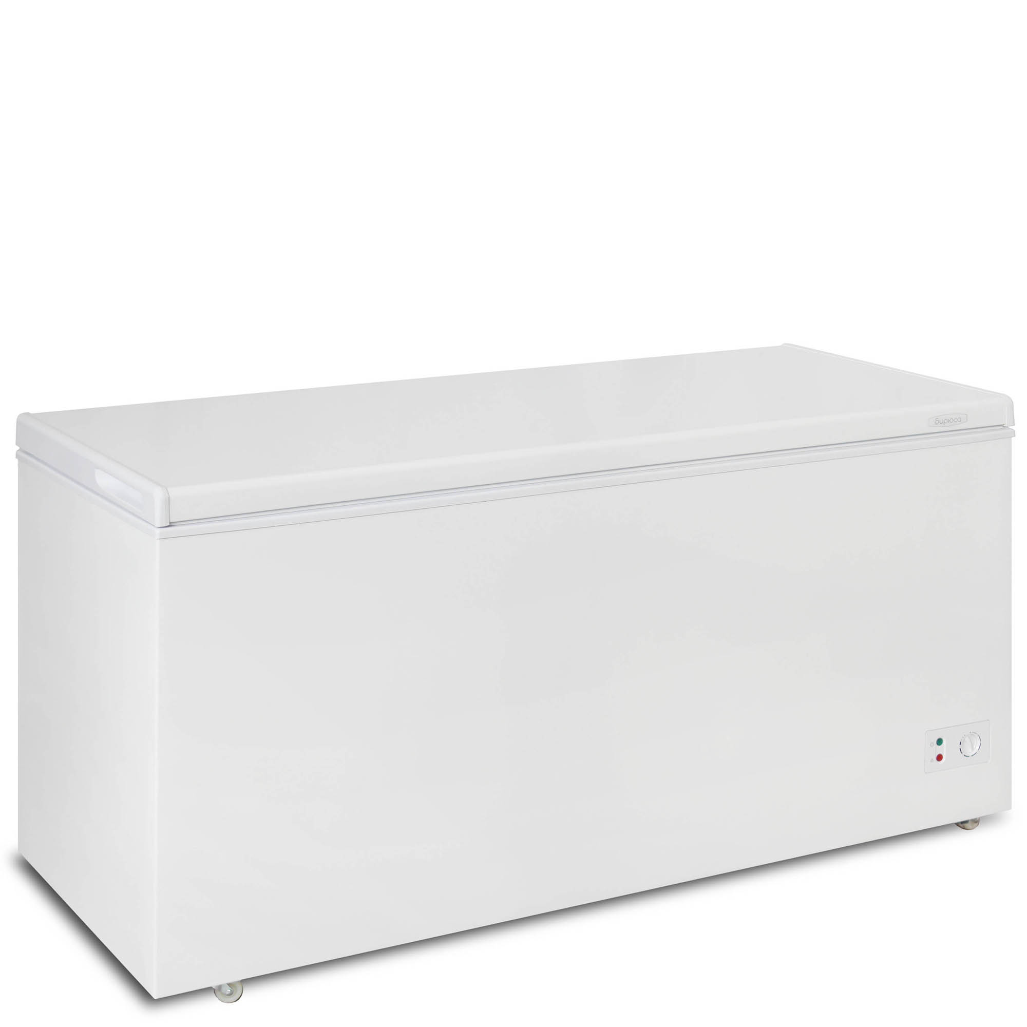 Ларь морозильный с глухой белой крышкой Бирюса 455ХК