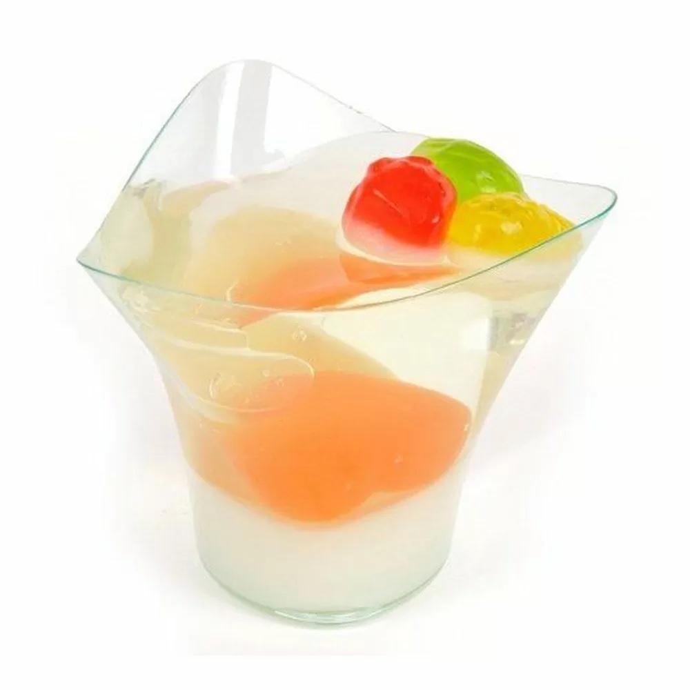 Креманка фуршетная 100мл, пластик, 77х74х63мм (24 шт/уп)