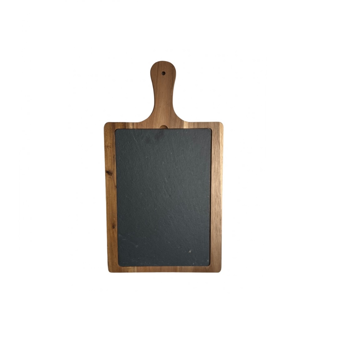 Доска для подачи прямоугольная с ручкой 450х250мм