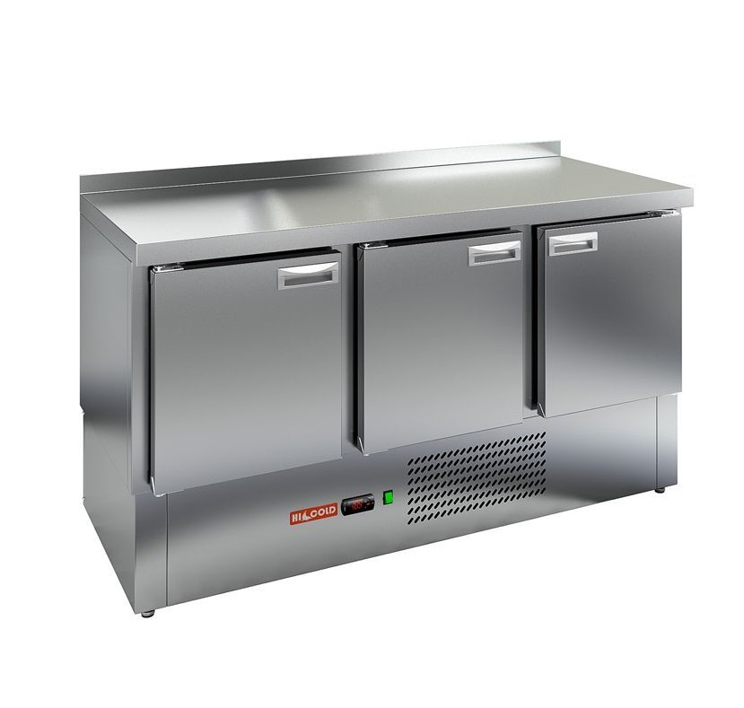 Стол холодильный н/ж 3 двери Hicold SNE 111/TN