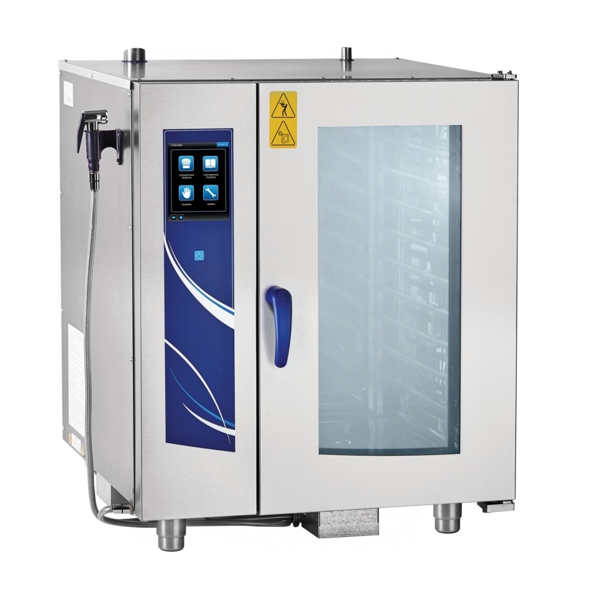 Пароконвектомат 10хGN 1/1 Abat ПКА 10-1/1ПП2 автомойка, программир. Акция