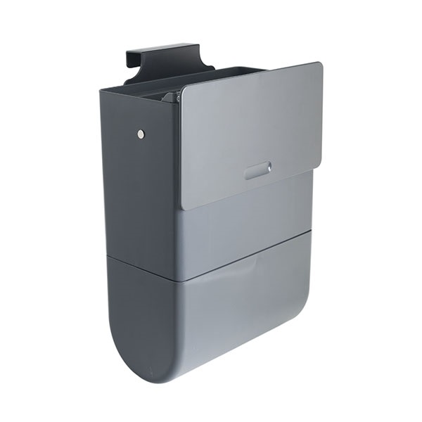 Ведро для мусора + держатель бумажных полотенец 6л