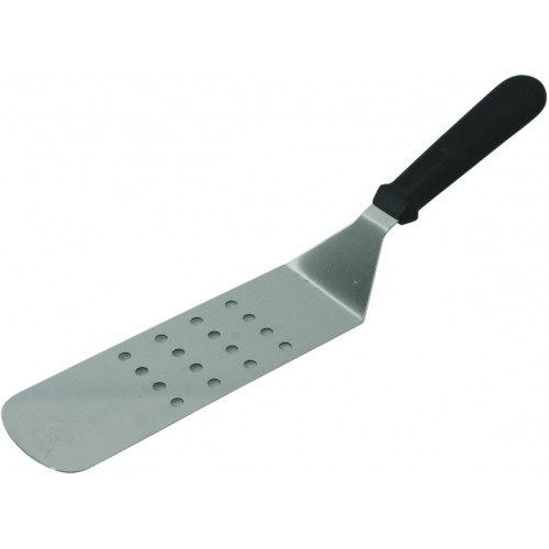 Лопатка н/ж перфорированная 360мм, рабочая часть 210х73мм