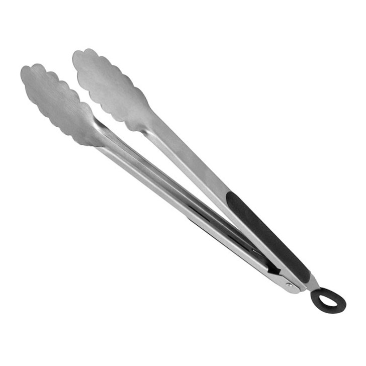 Щипцы для барбекю 360 мм  н/ж с силиконовой вставкой