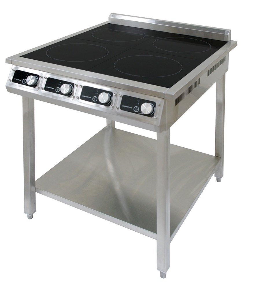 Плита индукционная 4-конфорочная на подставке 14кВт Kocateq DC3500H4