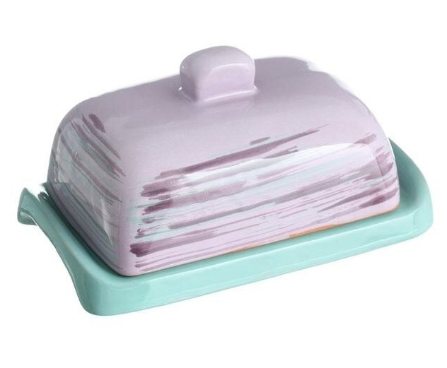 Масленка Русская Лаванда керамика ЛАВ00015905