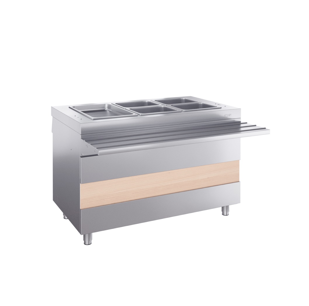 Мармит 2-х блюд без полок Атеси М2-1200-02-ПО