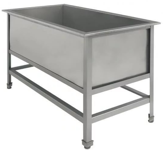 Ванна моечная  длинная 630х1200х870мм