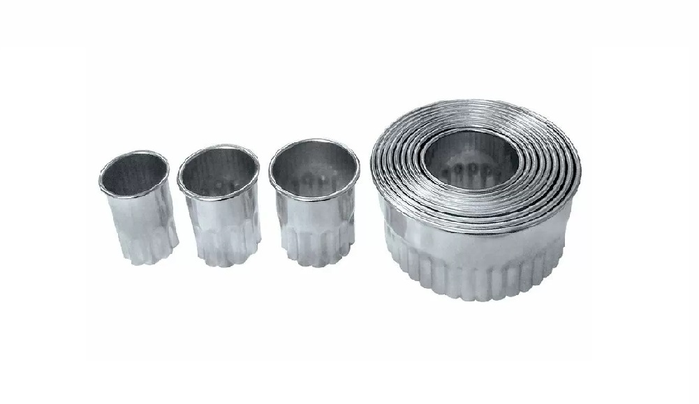 Набор форм-резаков "Круг рифленый" 12шт