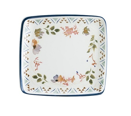Тарелка квадратная 150х140мм Весна Bonna SPRMOV19KR