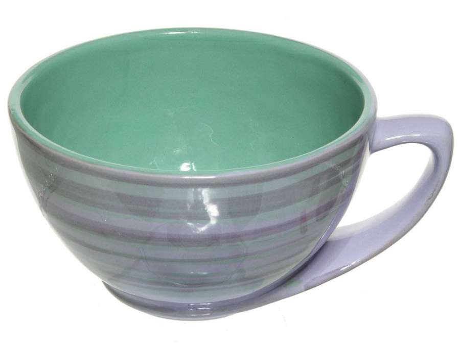 Чашка Элегант 250мл Лаванда керамика ЛАВ00014143