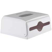 Диспенсер для бумажных полотенец белый