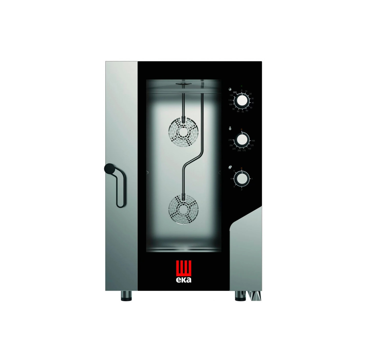 Пароконвектомат Tecnoeka   MKF 1111 S, 11 уровней GN 1/1, электромех. без автомойки