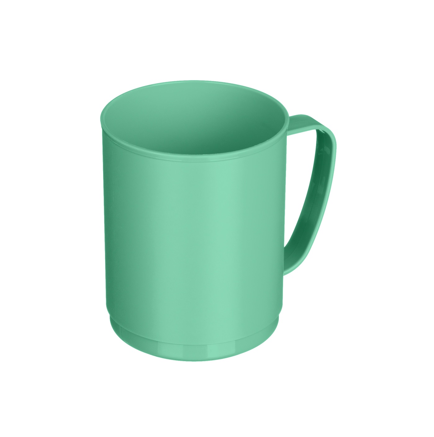 Кружка пластиковая 0,4л с ручкой