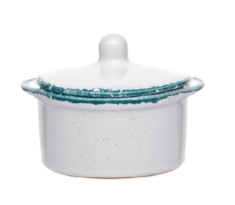 Кастрюля для запекания горшок 500мл керамика Варедаро