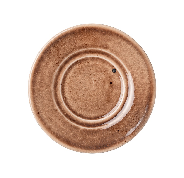 Блюдце d155мм h20мм "Маррон Реативо"