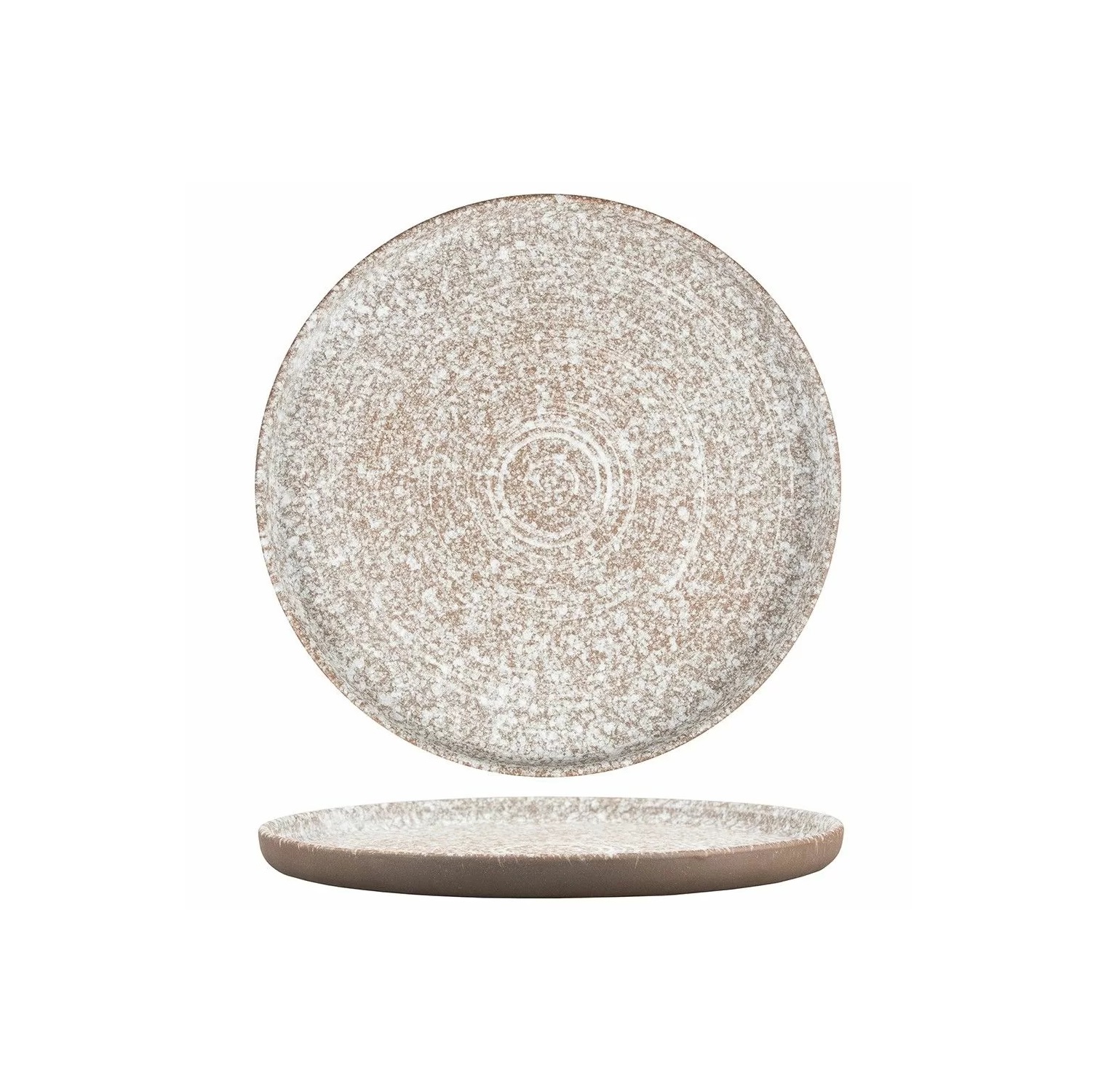 Тарелка с бортом d230мм h15мм фарфор Untouched Taiga