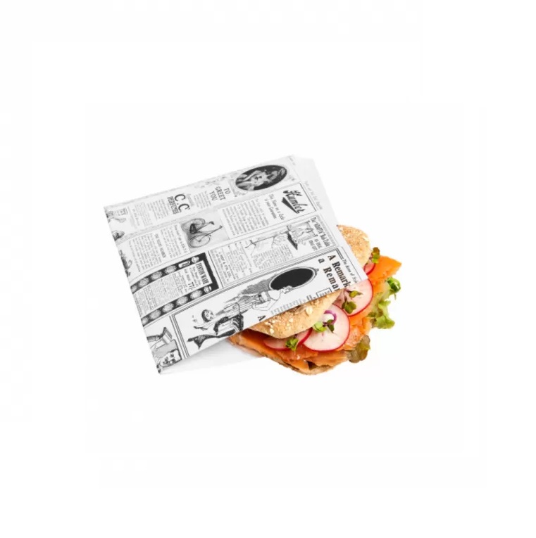 Уголок для гамбургера 130х140мм (упаковка 1000шт.)