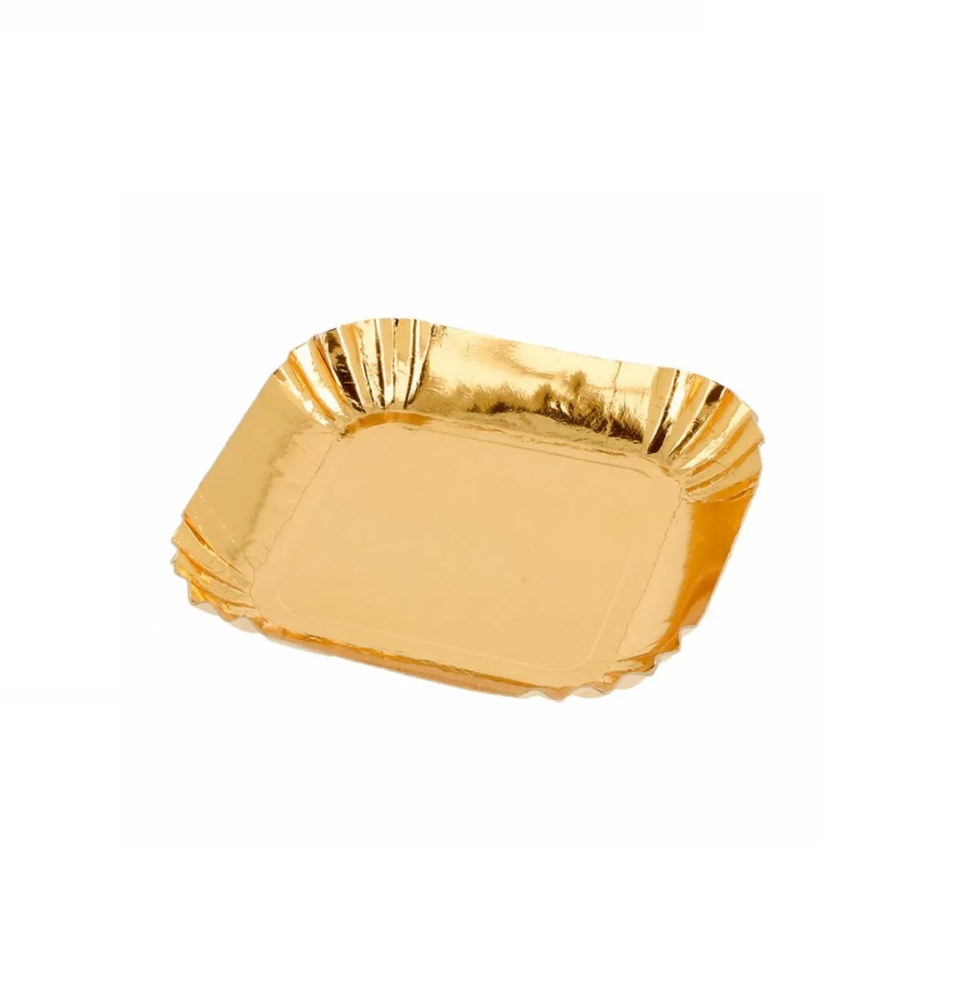 Подложка картонная 65х65мм (золото)