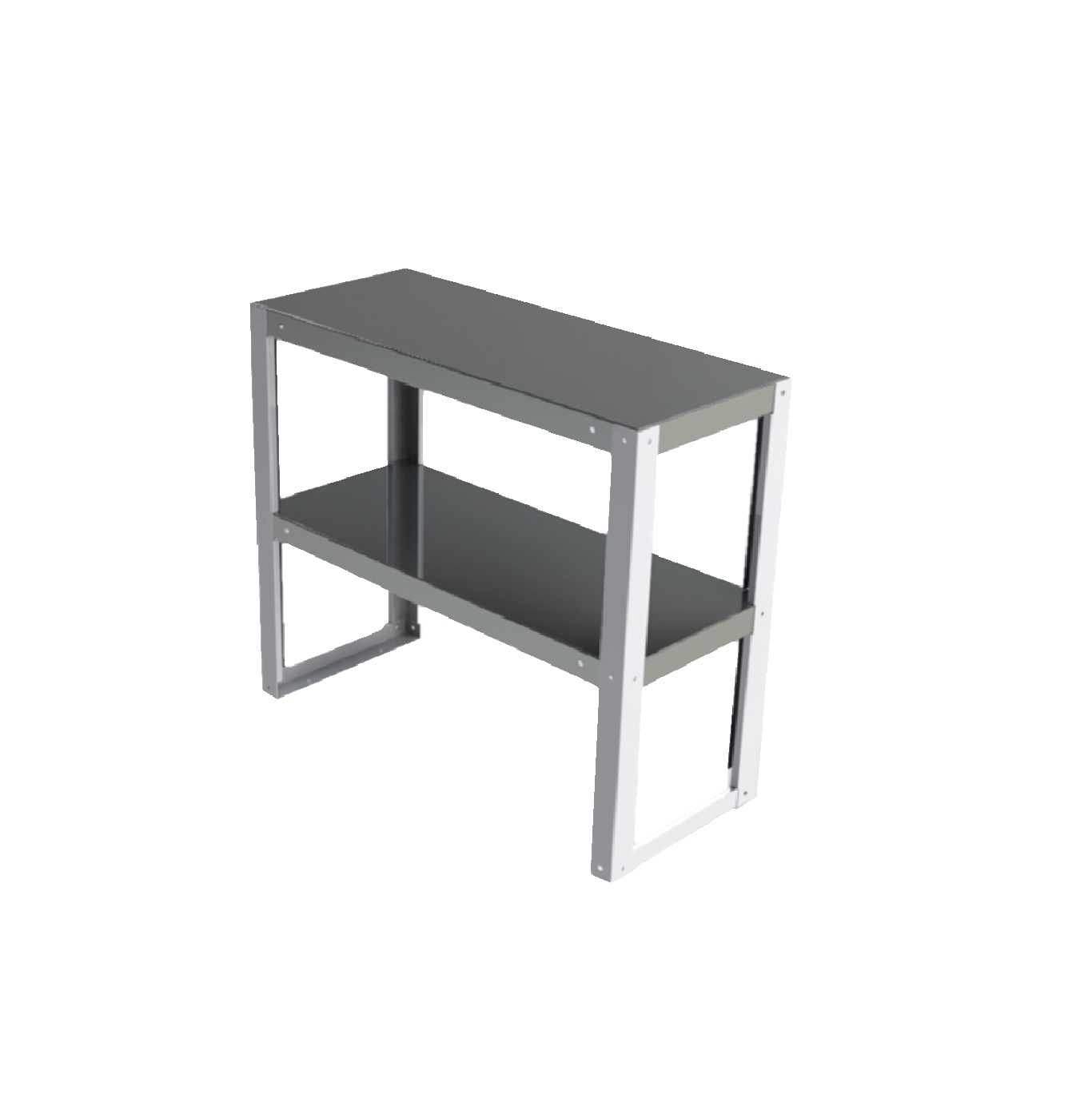 Полка 700х300х600мм настольная 2 яруса