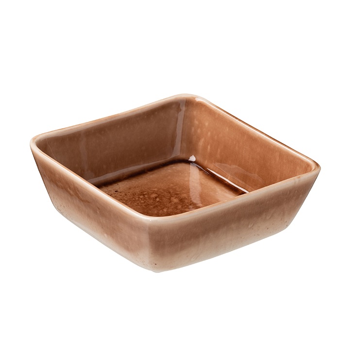 Салатник квадратный 600мл 150х150мм "Маррон Реативо"