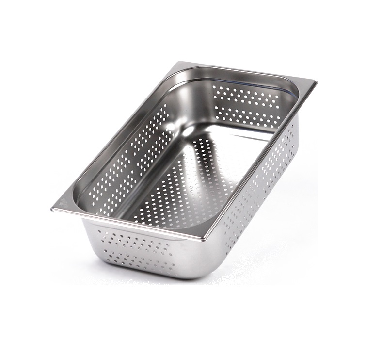 Гастроемкость 1/1 h200 530х325х200мм нержавеющая сталь перфорированная