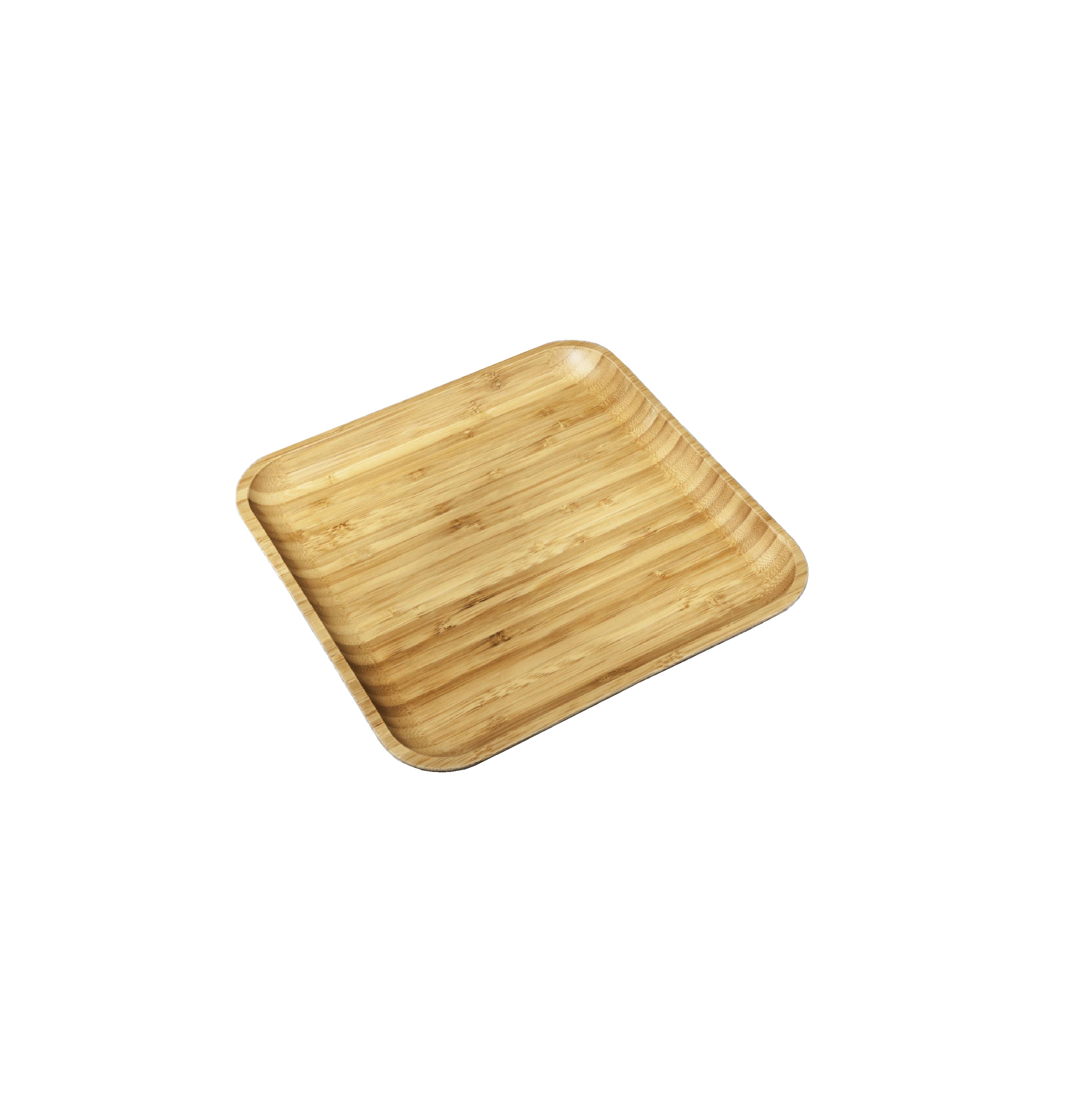 Тарелка квадратная 150x150мм бамбук